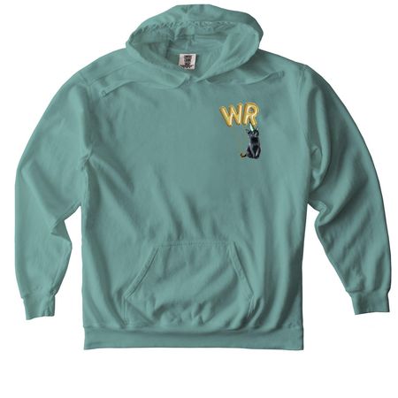 6 Year Rescue-Versary, a Seafoam Comfort Colors Pullover Hoodie