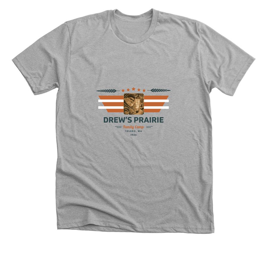 Support the Robert Lawyer Scholarship Fund, a Athletic Heather Premium Unisex Tee