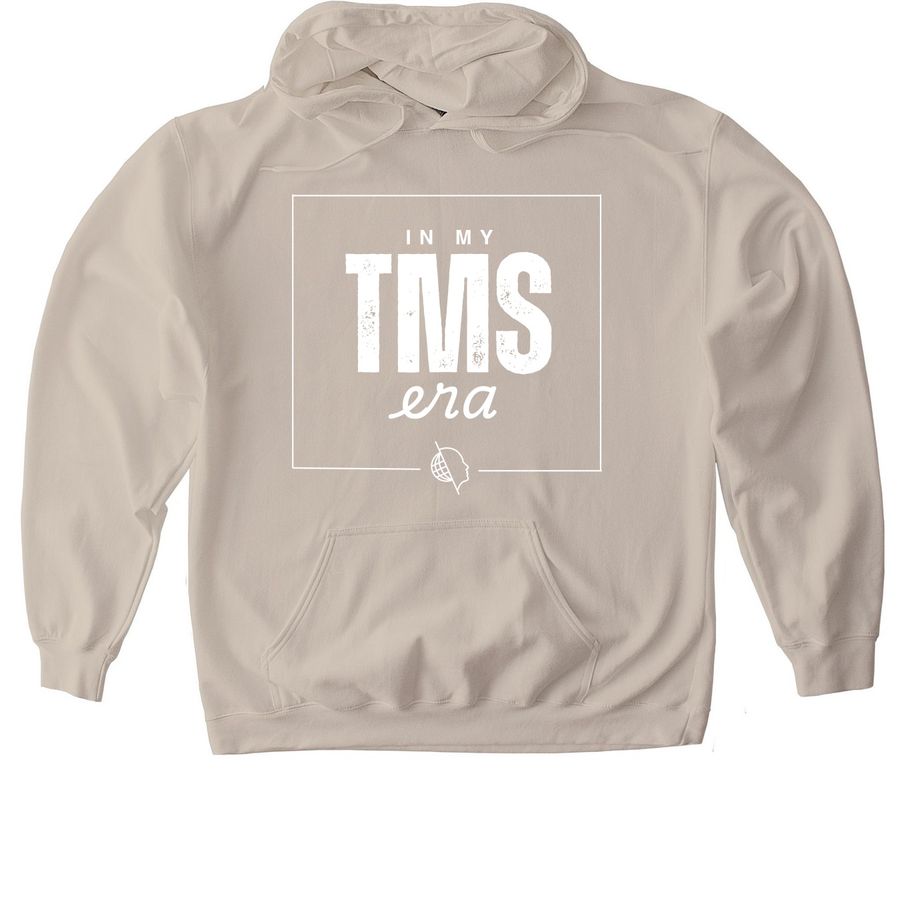 In My TMS Era Apparel, a Sand Gildan Softstyle Pullover Hoodie