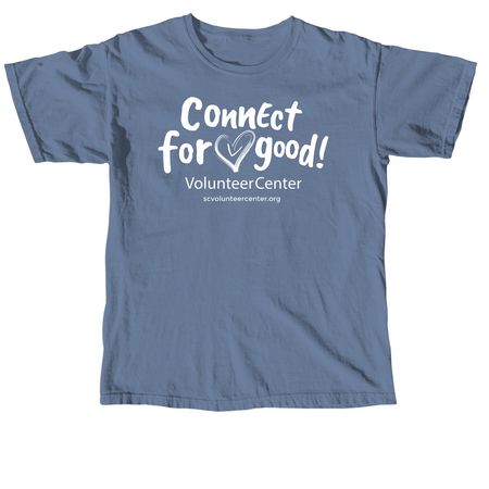 Connect for Good, a Blue Jean Comfort Colors Unisex Tee
