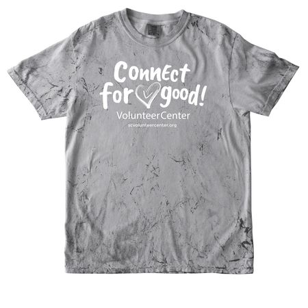 Connect for Good, a Smoke Comfort Colors Colorblast Tee