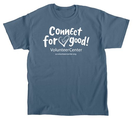 Connect for Good, a Indigo Blue Classic Unisex Tee