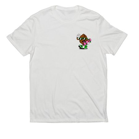 Coconuts & Bolts (Light Front and Back Design), a Fairly White Allmade Eco Triblend Unisex Tee