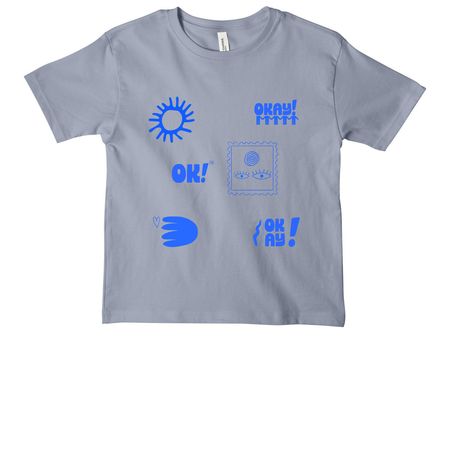 "Okay!" Best Buddies Tee, a Vintage Denim Youth Heavyweight Tee