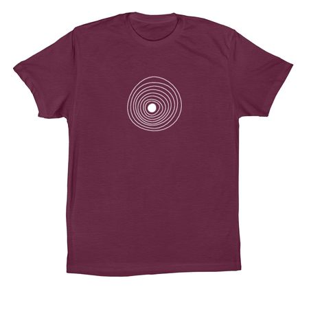 Camaraderie Tee, a Maroon Premium Cotton Tee