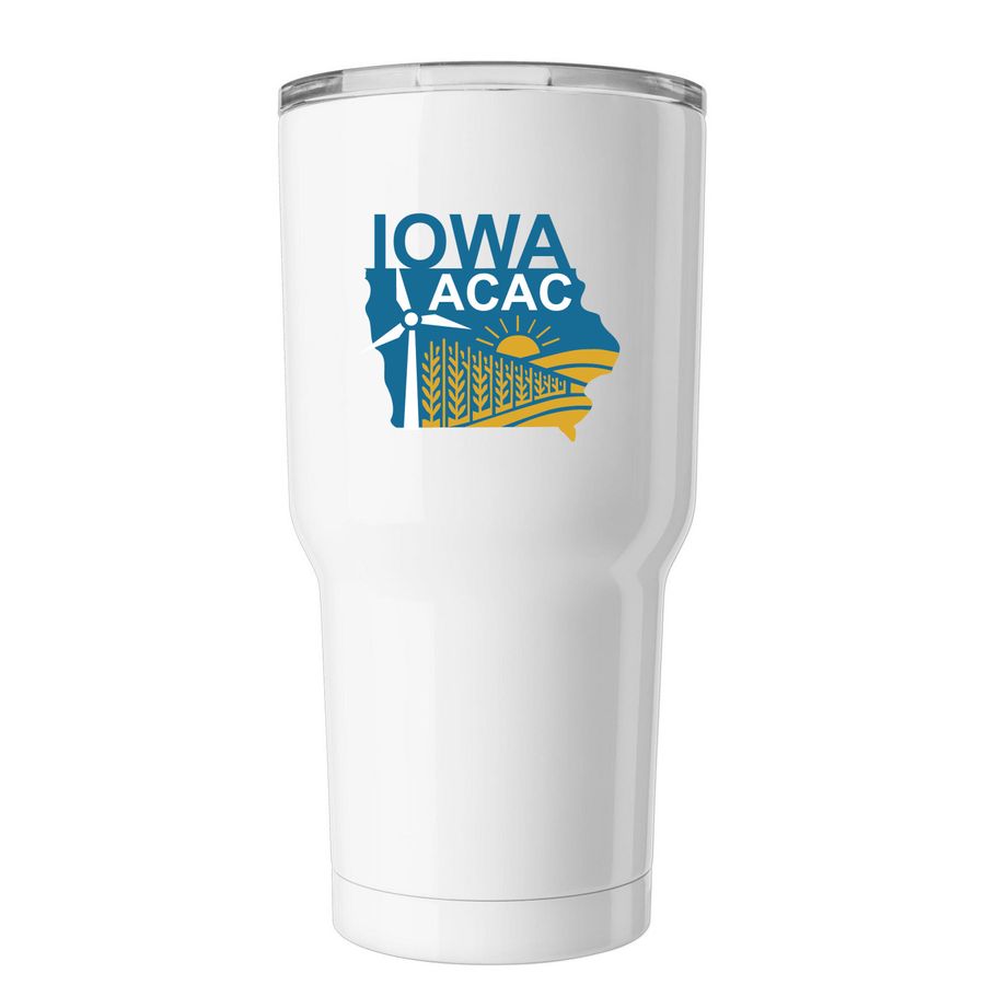 Tumbler, a White Insulated Tumbler