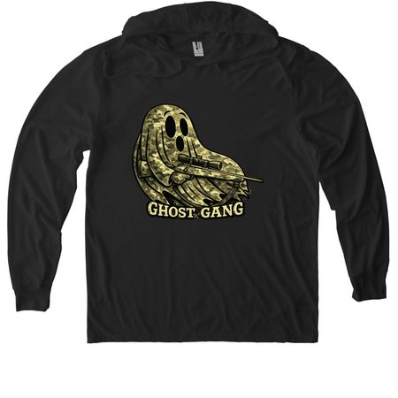 Back to the Bayou, a Space Black Allmade Eco Triblend Hoodie Tee