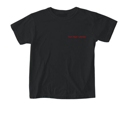 A Nightmare on Main Street, a Black Comfort Colors Youth Tee