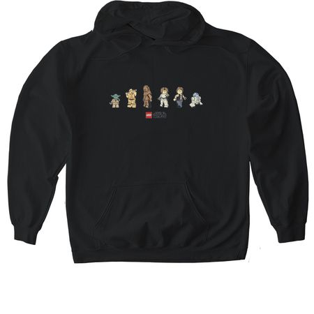 smlj SW, a Black Gildan Softstyle Pullover Hoodie