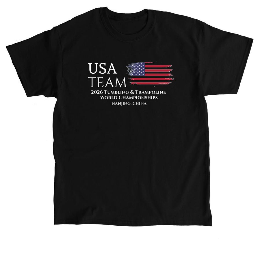2026 World Championships - China, a Black Classic Unisex Tee