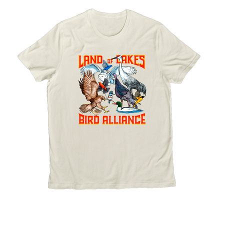 eBird Hotspots: Twin Cities Tour&nbsp;, a White Sand Allmade Organic Cotton Unisex Tee
