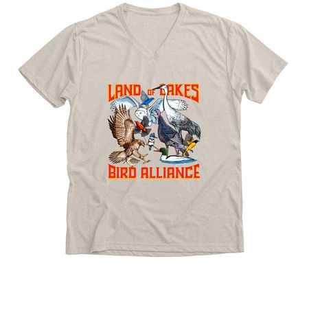 eBird Hotspots: Twin Cities Tour&nbsp;, a Heather Dust Premium V-Neck Tee