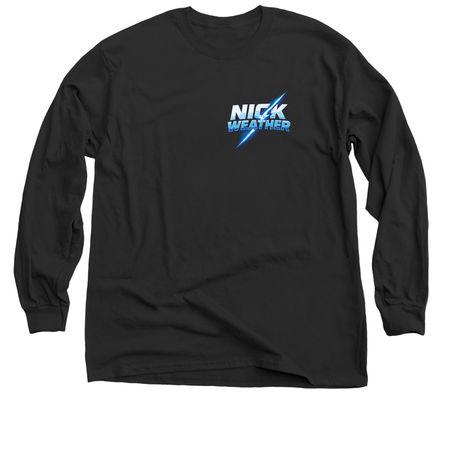 nick weather&nbsp;Long Sleeve, a Black Classic Long Sleeve Tee