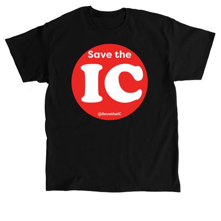 Save the IC! Shirts, sweats and hoodies, a Black Classic Unisex Tee