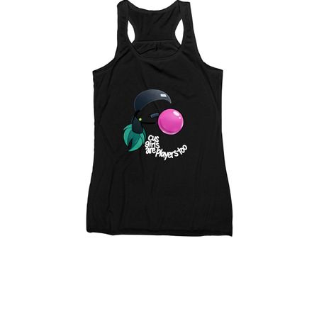 cus girls, a Black Women's Racerback