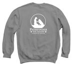 Pathfinder Dog Training&nbsp;, a Charcoal Crewneck Sweatshirt (back-view)