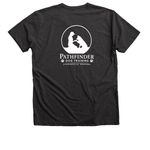 Pathfinder Dog Training&nbsp;, a Dark Grey Heather Premium V-Neck Tee (back-view)
