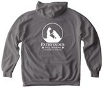 Pathfinder Dog Training&nbsp;, a Grey Comfort Colors Pullover Hoodie (back-view)