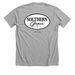 SOUTHERN GRACE, a Athletic Heather Premium Unisex Tee (back-view)