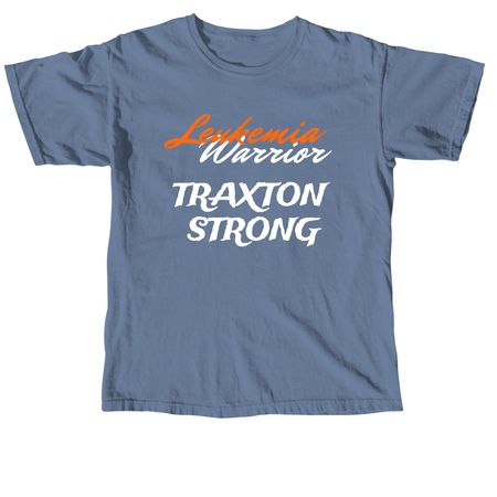 Sharing our cancer story, a Blue Jean Comfort Colors Unisex Tee