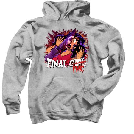 Final FMC Full Front Logo, a Sport Grey Pullover Hoodie