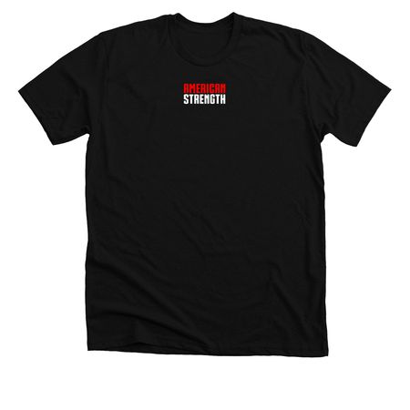American Strength Meet Day Shirt&nbsp;, a Solid Black Blend Premium Unisex Tee