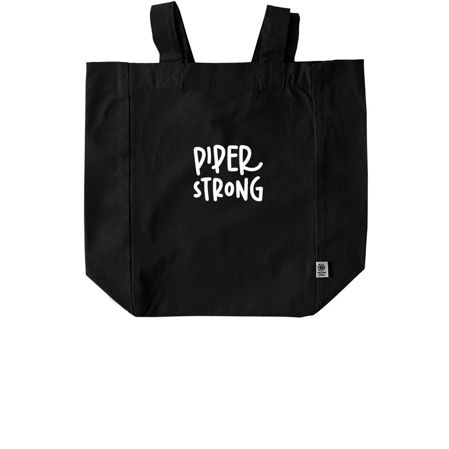 Bags, a Black Recycled Cotton Tote Bag