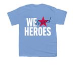 BSM Ca 46 Fundraiser, a Carolina Blue Youth Unisex Tee (back-view)