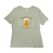 Patron Saint of Thrift, a Thyme Women?s Relaxed Cotton Tee