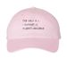 THE ONLY A.I., a Pink Printed Pigment Dye Baseball Cap