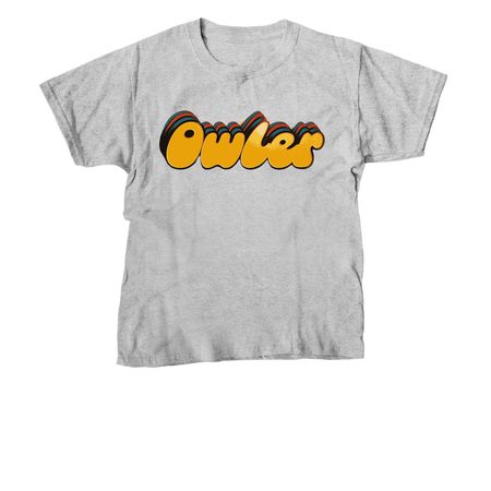 Owler Pin Shirt, a Sport Grey Youth Unisex Tee