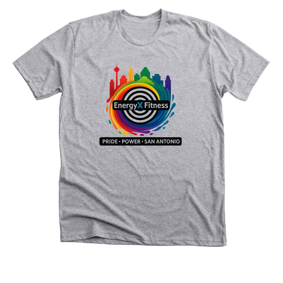 EnergyX Pride, a Athletic Heather Premium Unisex Tee