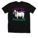 Cattle & Christianity, a Solid Black Blend Premium Unisex Tee