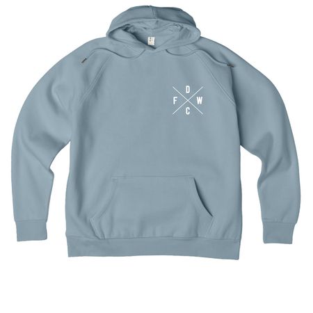 Merch That Makes A Difference., a I Like You Blue Allmade Organic CVC Pullover Hoodie