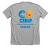 CSNIP Hip to Snip, a Athletic Heather Premium Unisex Tee (back-view)