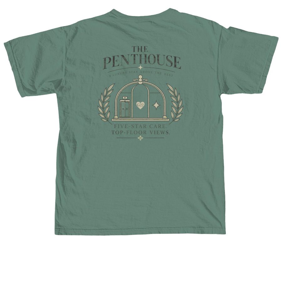 2026 Unit Shirt, a Light Green Comfort Colors Unisex Tee (back-view)
