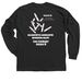 Support &nbsp;Candlepin!, a Black Classic Long Sleeve Tee (back-view)