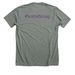 #ScottieStrong, a Deep Heather Premium Unisex Tee (back-view)
