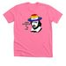 Billy Shakes is PROUD of community theatre!, a Neon Pink Premium Unisex Tee