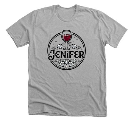 Jenifer, a Athletic Heather Premium Unisex Tee