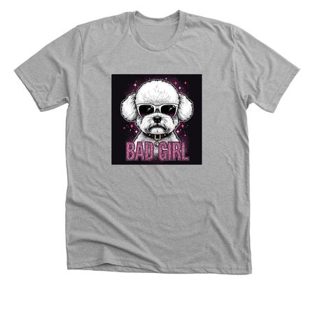 Bad Girl Energy, a Athletic Heather Premium Unisex Tee