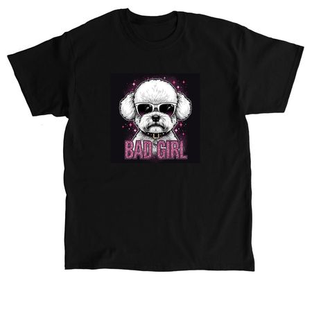 Bad Girl Energy, a Black Classic Unisex Tee