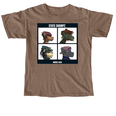 Disc Dogz at State Champz, a Espresso Comfort Colors Unisex Tee