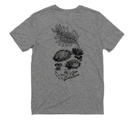 ytt Tribe Land Back, a Aluminum Grey Allmade Youth Eco Triblend Tee