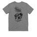 ytt Tribe Land Back, a Aluminum Grey Allmade Youth Eco Triblend Tee (back-view)