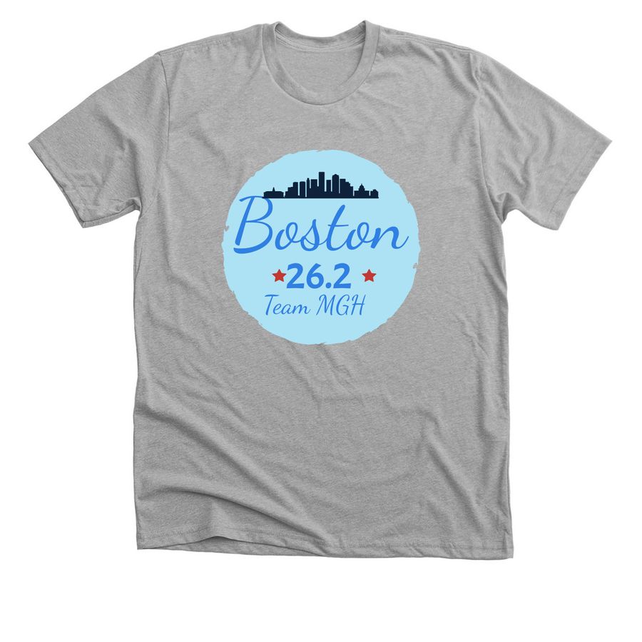 Fundraiser for MGH Marathon Team, a Athletic Heather Premium Unisex Tee