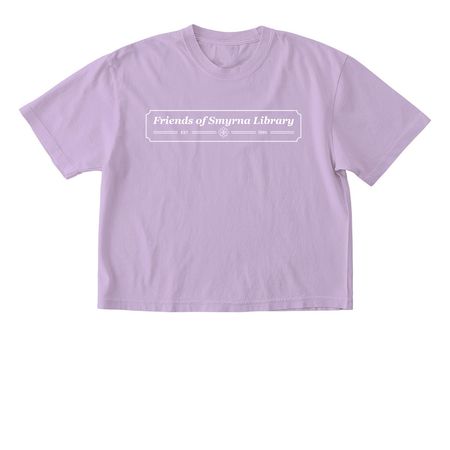 FOSL Horizontal Logo Shirts, a Orchid Comfort Colors Boxy Tee