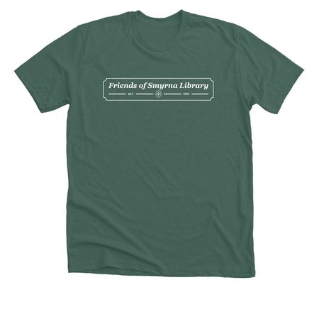 FOSL Horizontal Logo Shirts, a Heather Forest Premium Unisex Tee