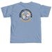 De Aqu? y De All?, a Washed Denim Comfort Colors Unisex Tee (back-view)