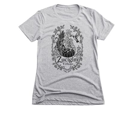 Farming is Healing, a Dark Heather Grey Women's Slim Fit Tee